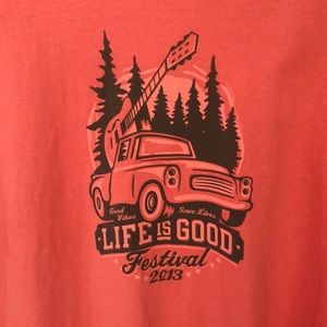 Life is good festival t-shirt